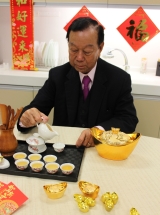 「發叔牌」茗茶,讓人靜心安寧。