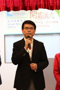 邱騰華讚揚經民聯「事事關心」，以專業帶動地區工作。